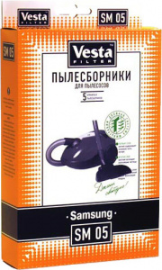 К-т пылесборников VESTA SM04 SAMSUNG 5шт бумажные