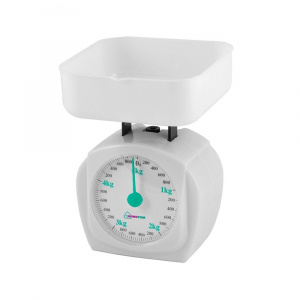 Весы кухонные HOMESTAR HS-3005M механические,5кг,цв.белый
