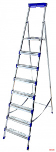 Стремянка 8ступ h=188см металл широкие СМ8 (1) Ижевск