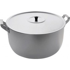 Кастрюля 15,0л полусфер мет/крышка матовый МШ-006 (4) Каменск-Уральский