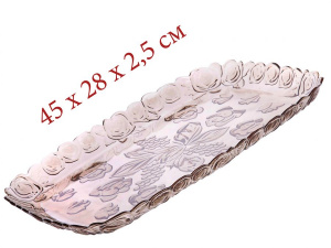 Поднос Изобилие 280*410 тонированный 1/20 ам6514