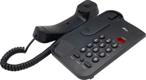 Телефон проводной RITMIX RT-311 black
